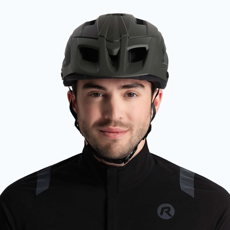 Cyklistická přilba  Rogelli Advntr Onyx Mtb army green 3