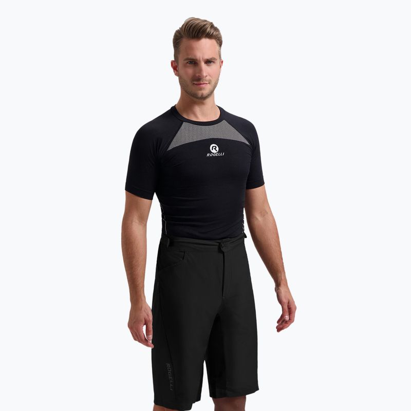 Pánské cyklistické šortky Rogelli Advntr Core MTB black 2