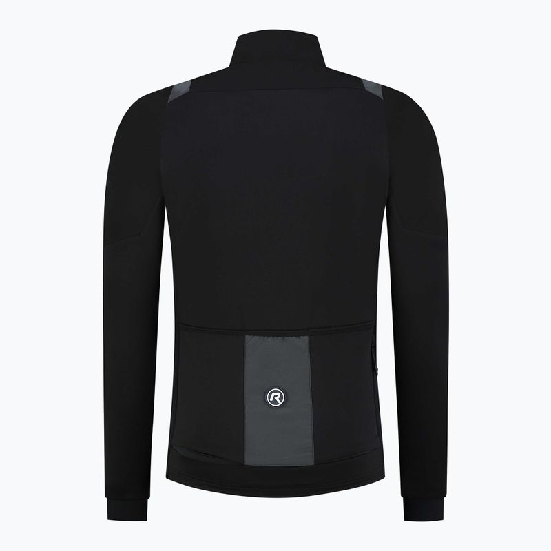 Pánská cyklistická bunda Rogelli Distance black 7