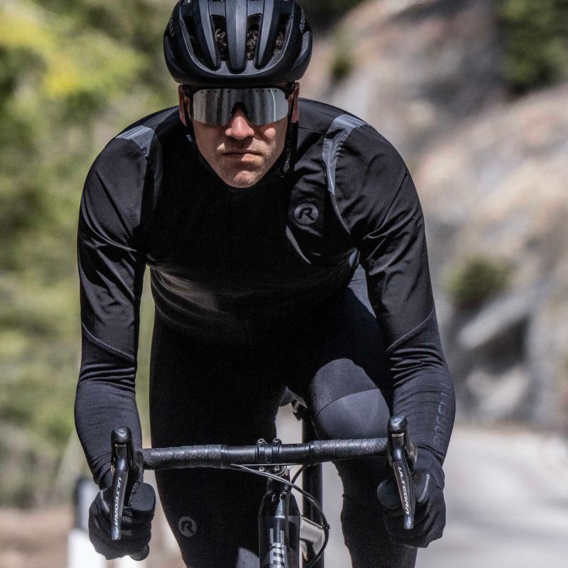 Pánská cyklistická bunda Rogelli Distance black 10