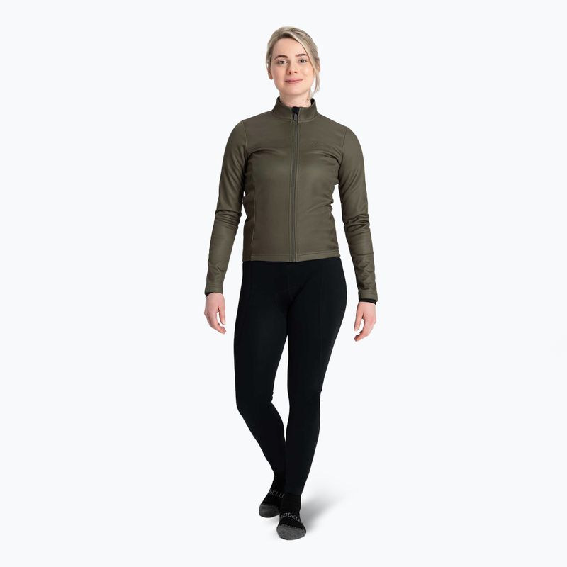 Dámská cyklistická bunda Rogelli Core Winter green 2