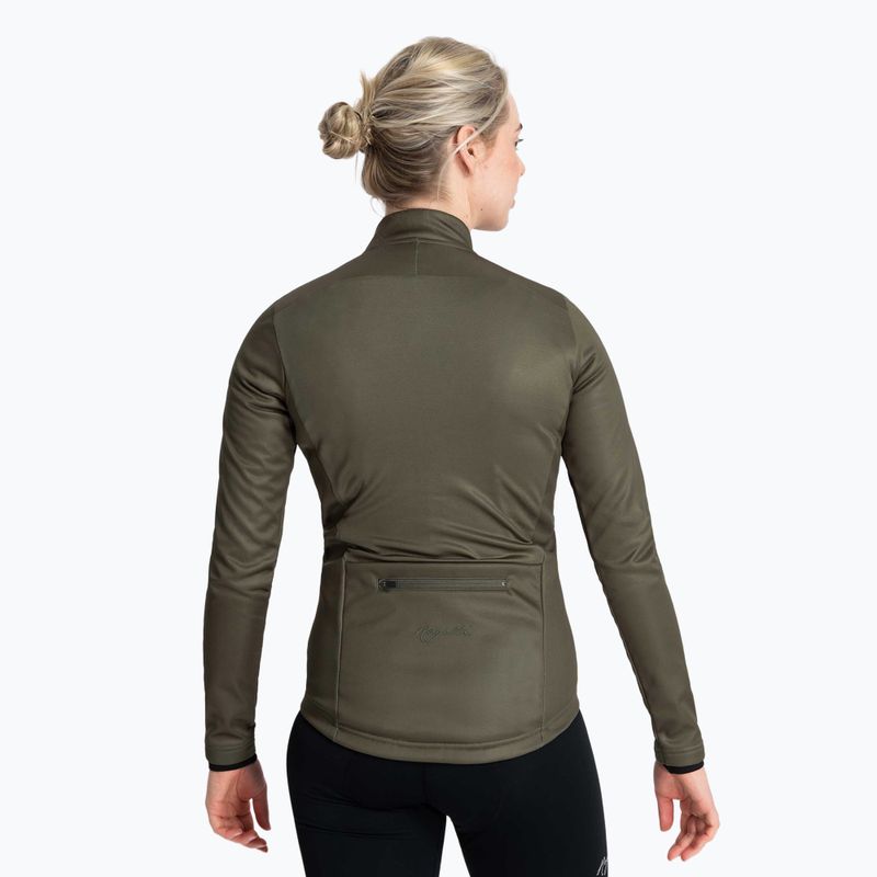 Dámská cyklistická bunda Rogelli Core Winter green 3