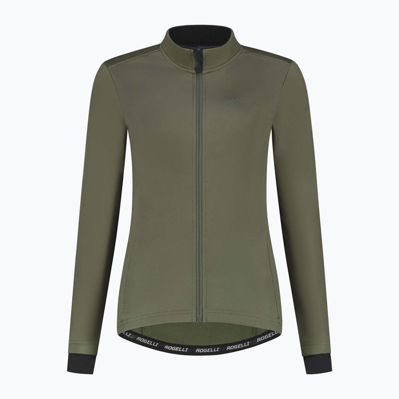 Dámská cyklistická bunda Rogelli Core Winter green 5