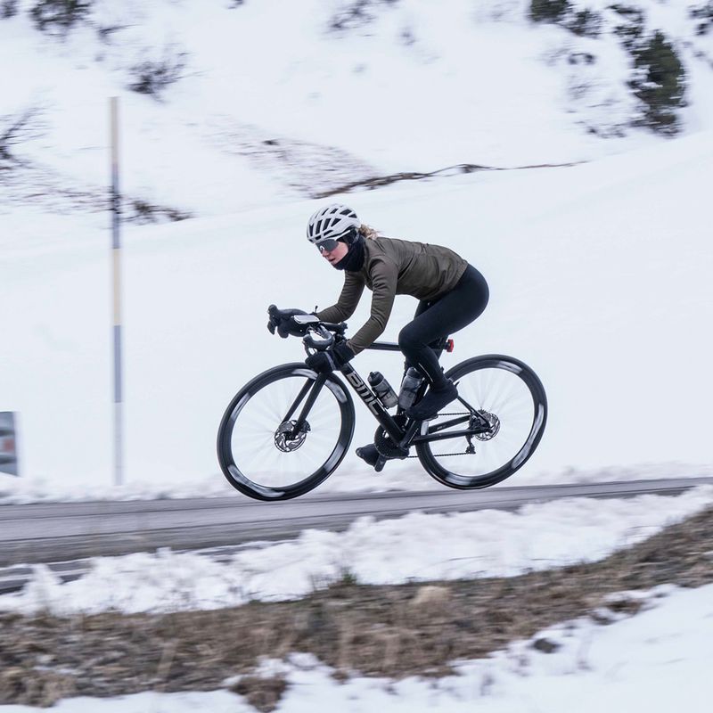 Dámská cyklistická bunda Rogelli Core Winter green 7