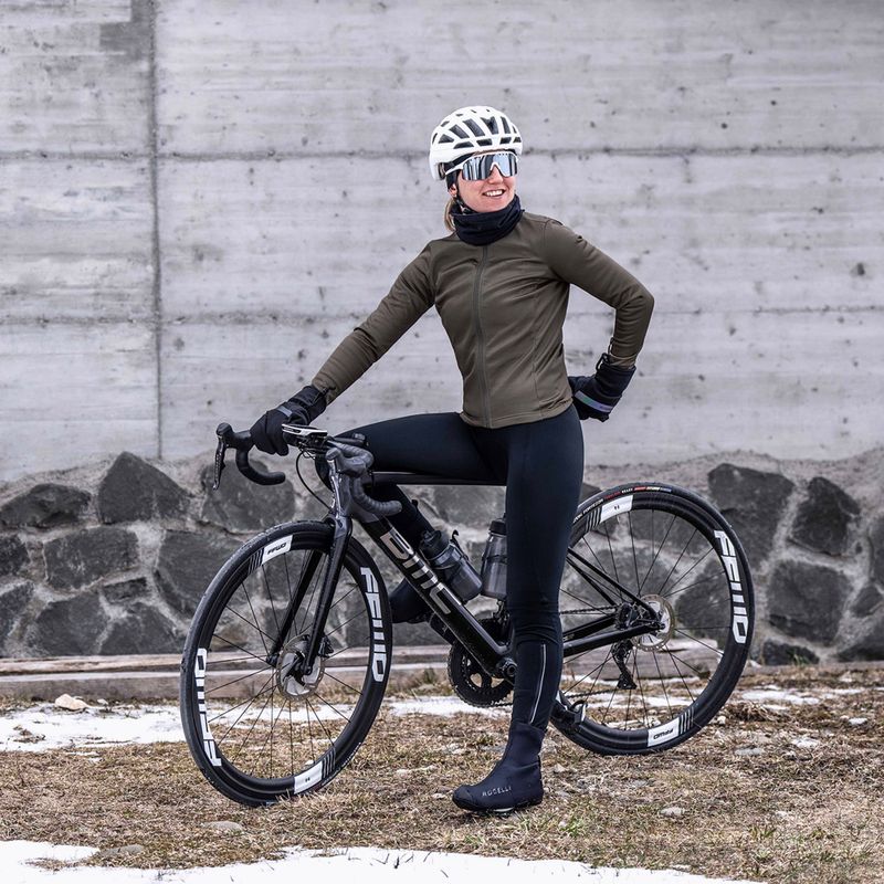 Dámská cyklistická bunda Rogelli Core Winter green 9