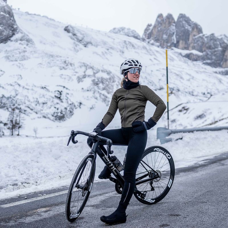 Dámská cyklistická bunda Rogelli Core Winter green 10