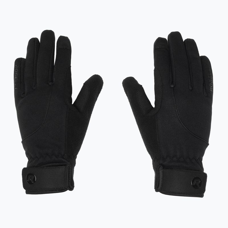 Dámské cyklistické rukavice Rogelli Core II Winter Windproof W black 2
