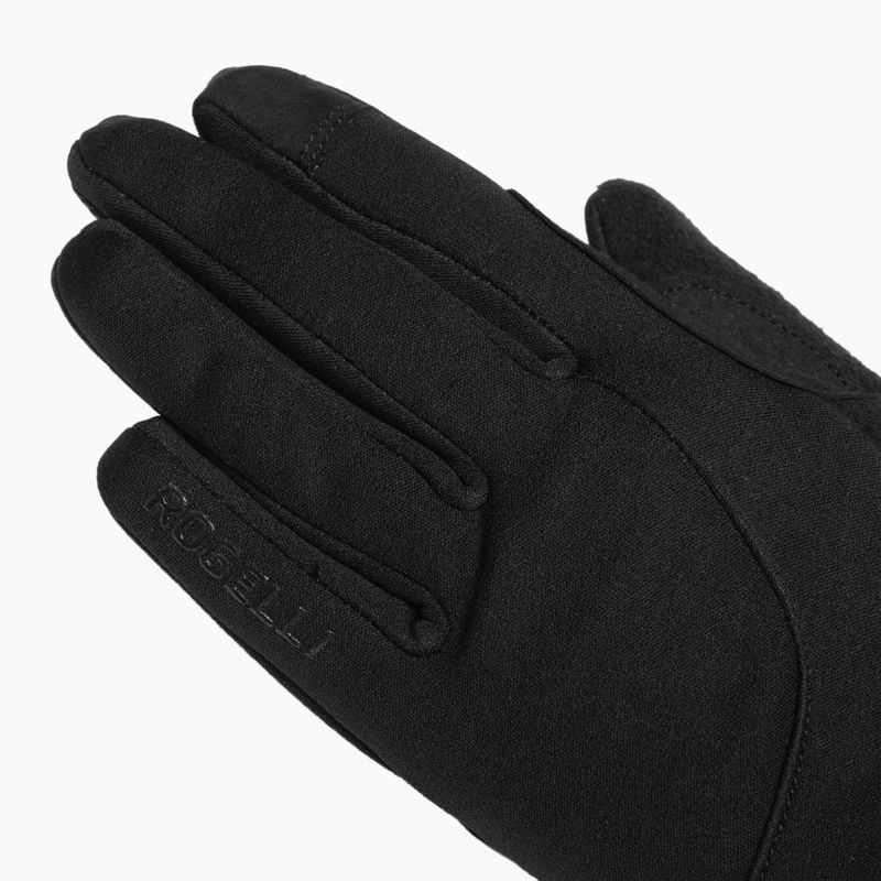 Dámské cyklistické rukavice Rogelli Core II Winter Windproof W black 4