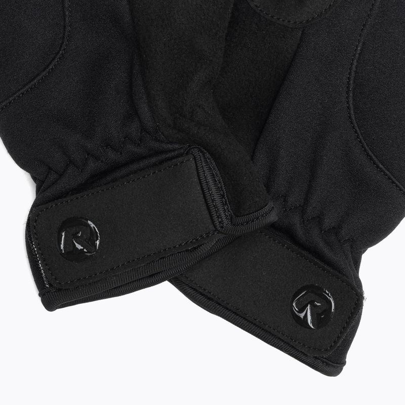 Dámské cyklistické rukavice Rogelli Core II Winter Windproof W black 6