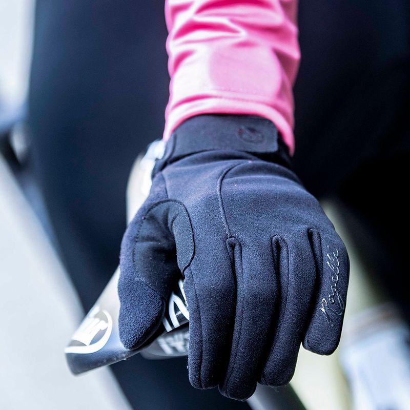 Dámské cyklistické rukavice Rogelli Core II Winter Windproof W black 9