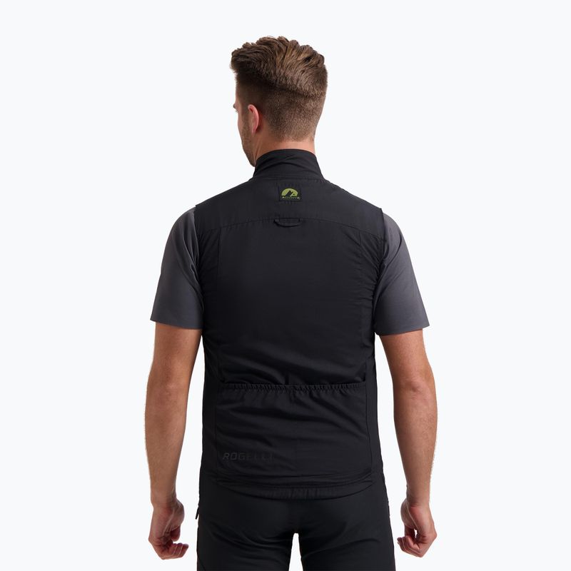 Pánská cyklistická vesta Rogelli Advntr Insulated black 2