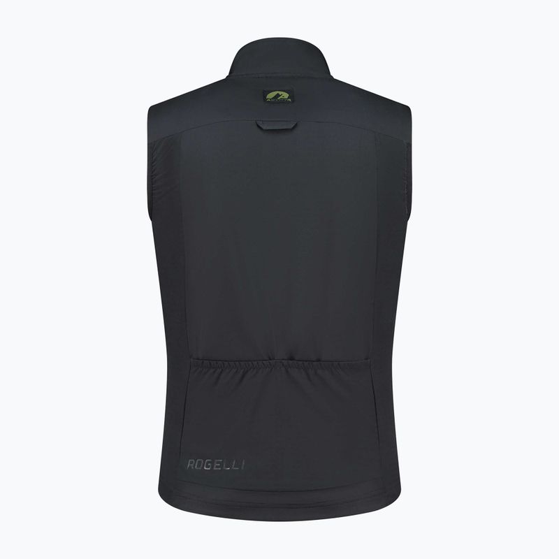 Pánská cyklistická vesta Rogelli Advntr Insulated black 6