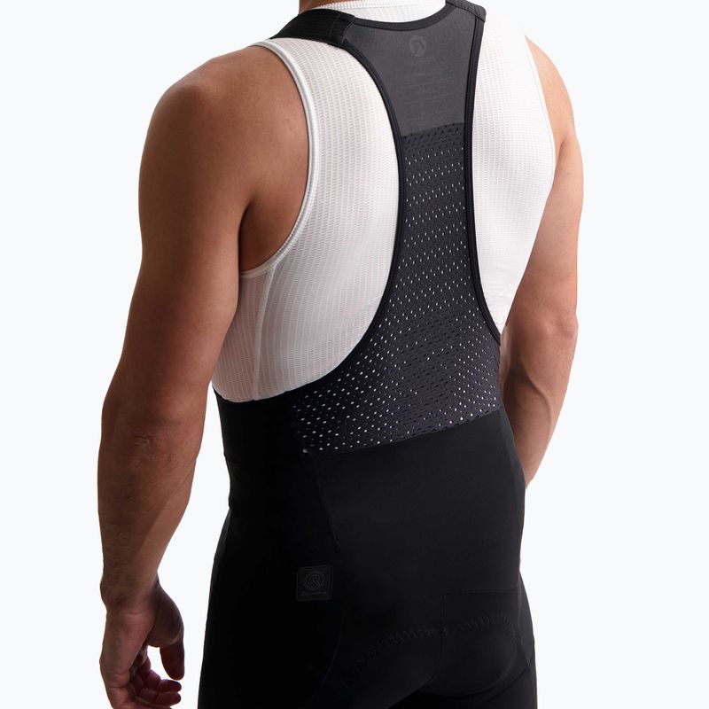 Pánské cyklistické šortky Rogelli Signature Bib Short black 3