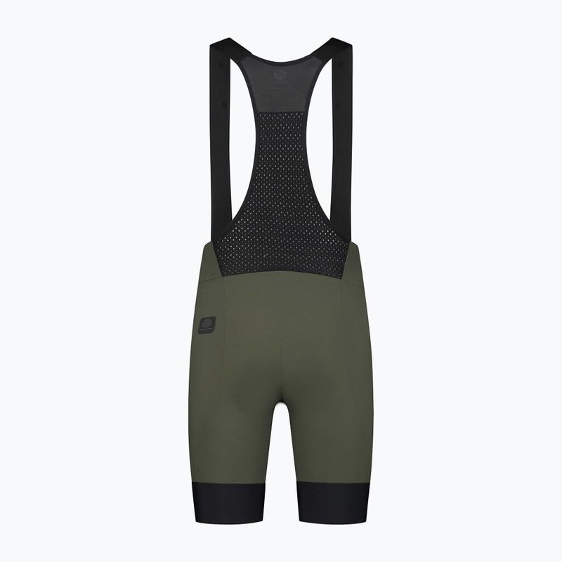 Pánské cyklistické šortky Rogelli Signature Bib Short green 5