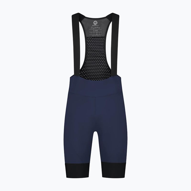 Pánské cyklistické šortky Rogelli Signature Bib Short blue 4