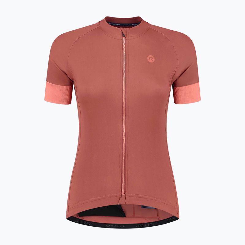 Dámský cyklistický dres Rogelli Modesta chutney / coral 3