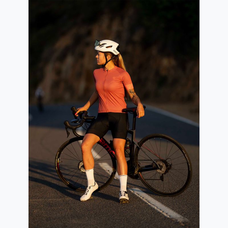 Dámský cyklistický dres Rogelli Modesta chutney / coral 8