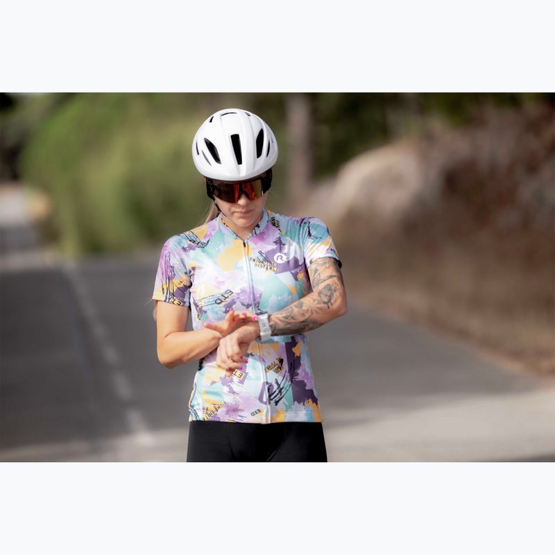 Dámský cyklistický dres    Rogelli Vintage yellow/green 7