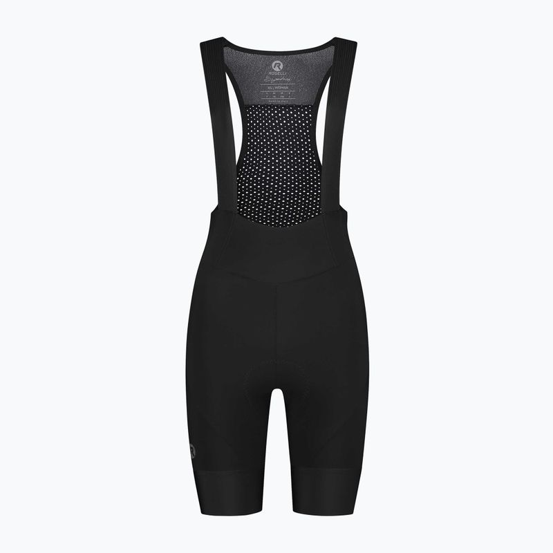 Dámské cyklistické šortky Rogelli Signature Bib Short W black 4