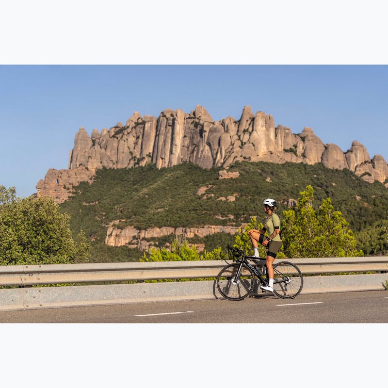 Dámské cyklistické šortky  Rogelli Signature Bib Short W green 6