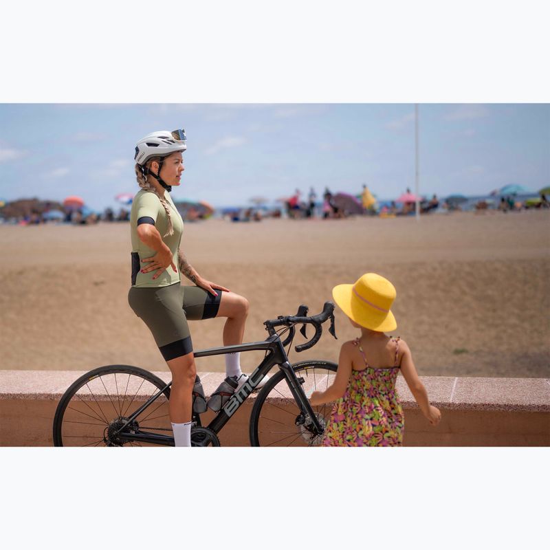 Dámské cyklistické šortky  Rogelli Signature Bib Short W green 10