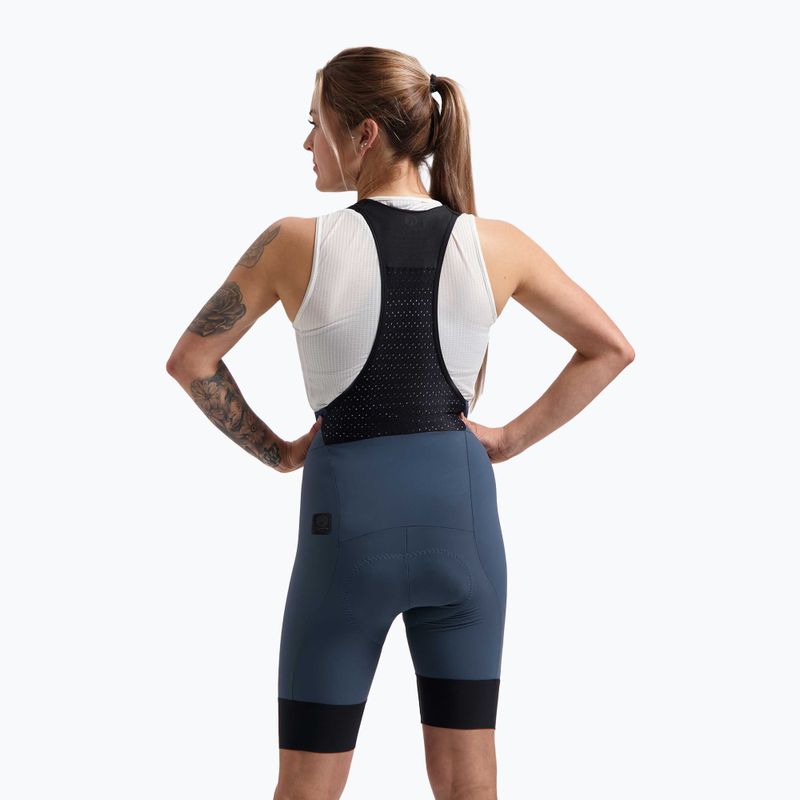 Dámské cyklistické šortky Rogelli Signature Bib Short W blue 2