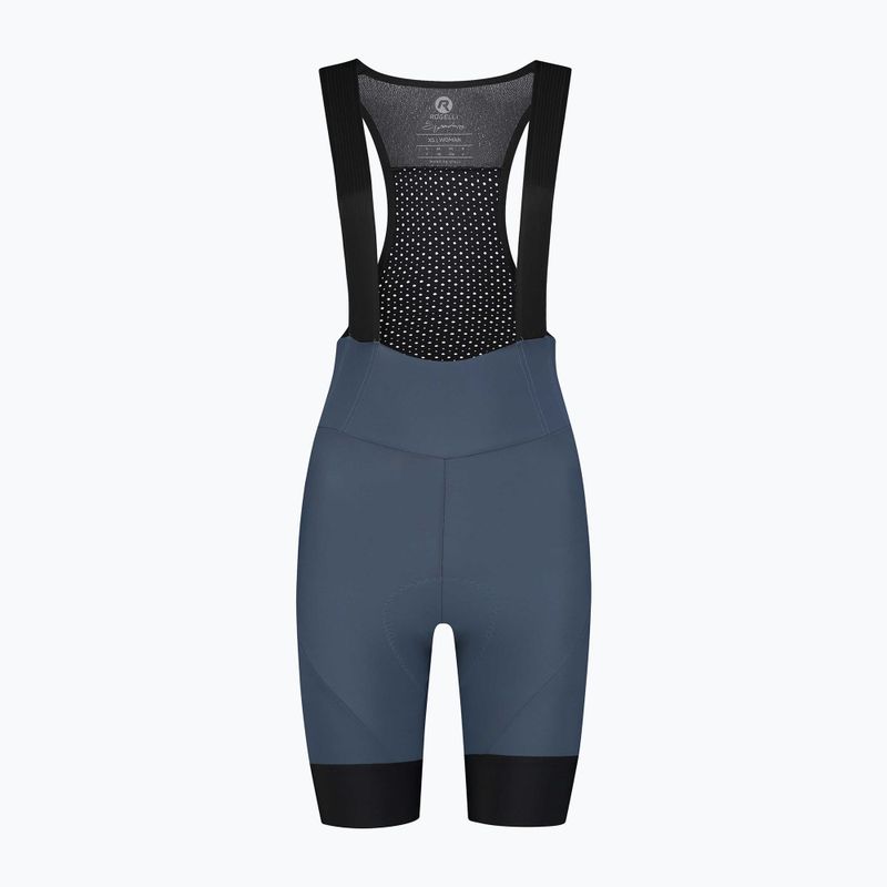 Dámské cyklistické šortky Rogelli Signature Bib Short W blue 4