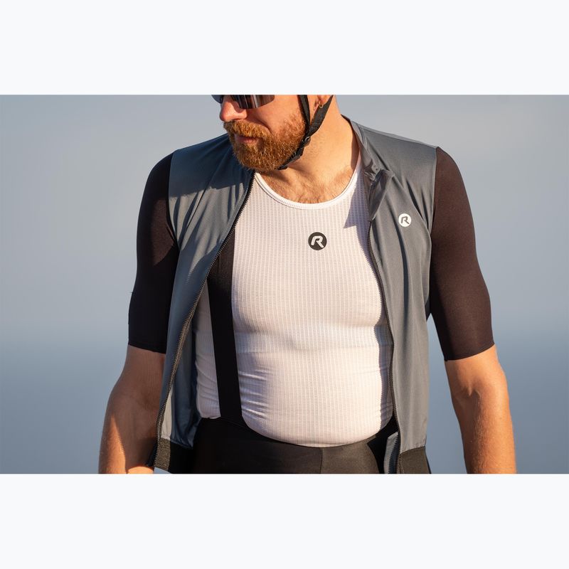 Cyklistický dres Rogelli Kite II Base Layer white 7