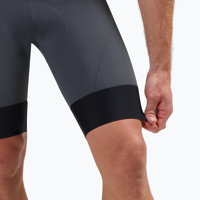 Pánské cyklistické šortky Rogelli Signature Bib Short grey 6