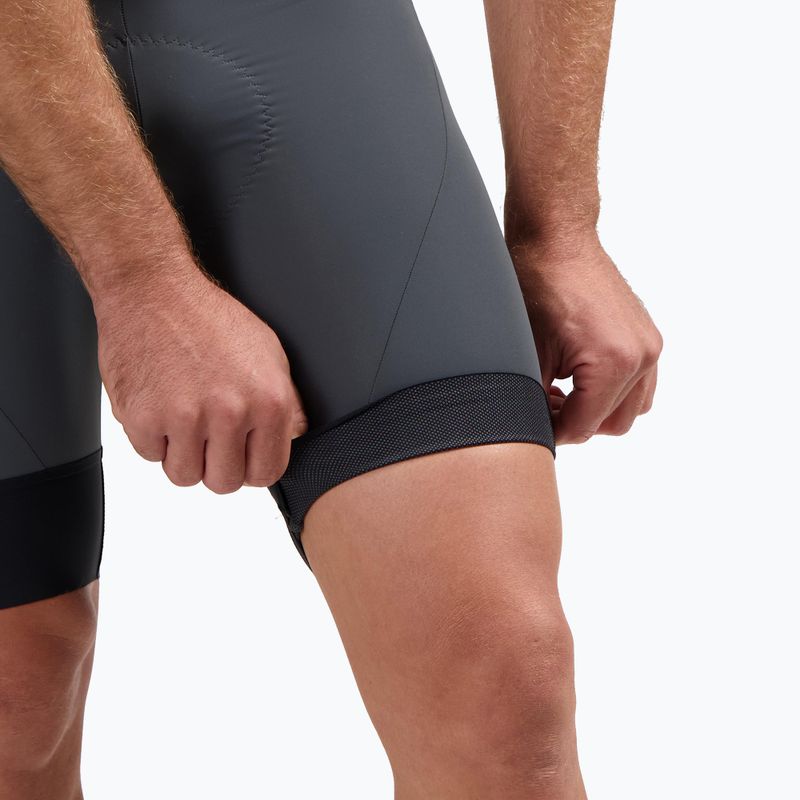 Pánské cyklistické šortky Rogelli Signature Bib Short grey 7