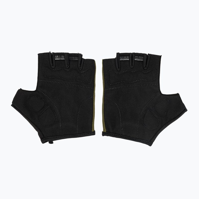 Pánské cyklistické rukavice Rogelli Core army green 3