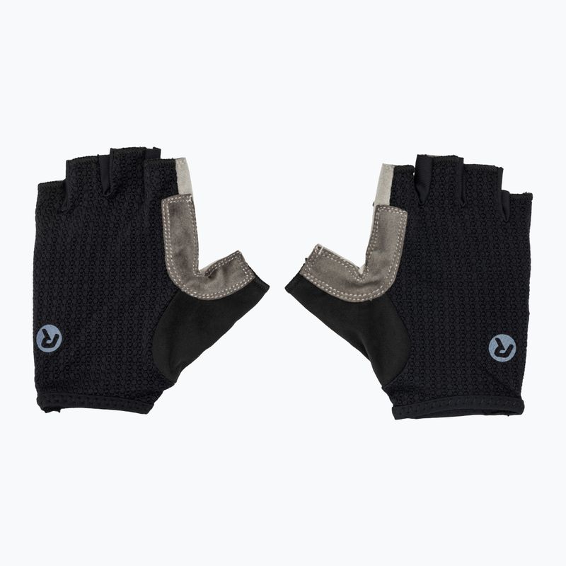 Pánské cyklistické rukavice Rogelli Classic black 2