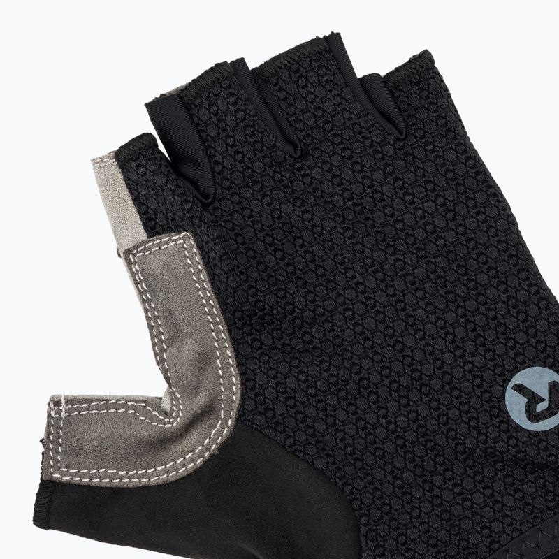 Pánské cyklistické rukavice Rogelli Classic black 5