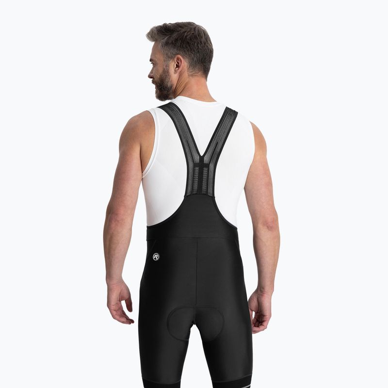 Pánské cyklistické šortky Rogelli Fast Bib Short black 2