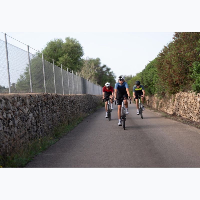 Dámský cyklistický dres Rogelli Core Block W black/blue/dark blue 11