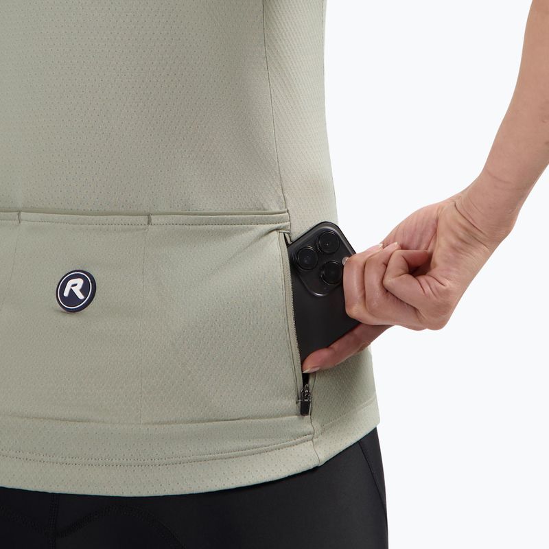 Dámský cyklistický dres Rogelli Essential II taupe 5