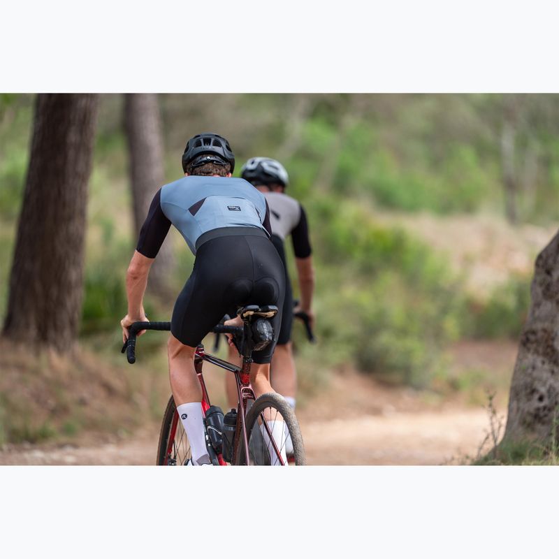 Pánské cyklistické šortky Rogelli Distance II Bib Short black 10