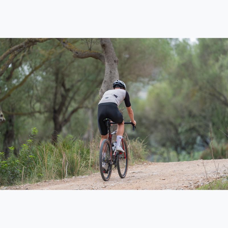 Pánské cyklistické šortky Rogelli Distance II Bib Short black 12