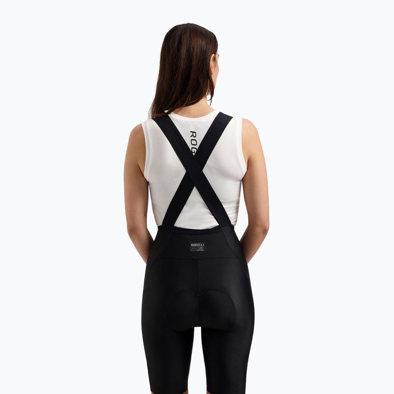 Dámské cyklistické šortky Rogelli Distance II Bib Short W black 2