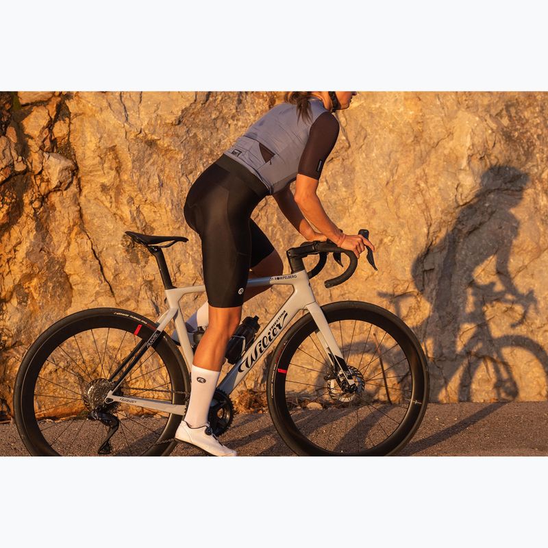 Dámské cyklistické šortky Rogelli Distance II Bib Short W black 10