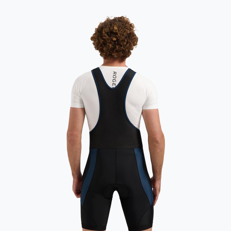 Pánské cyklistické šortky Rogelli Core Bib Short black/blue 2