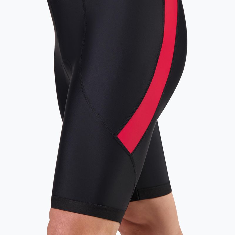 Pánské cyklistické šortky Rogelli Core Bib Short black/red 4