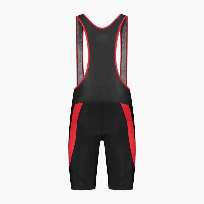 Pánské cyklistické šortky Rogelli Core Bib Short black/red 7