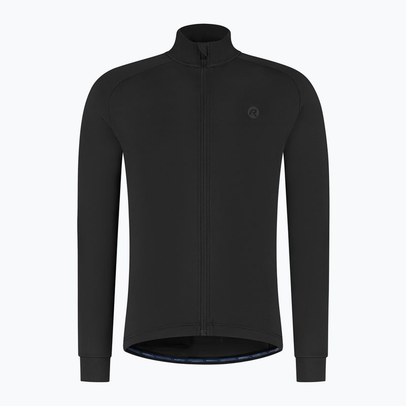 Pánský cyklistický dres Longsleeve Rogelli Essential II black 7