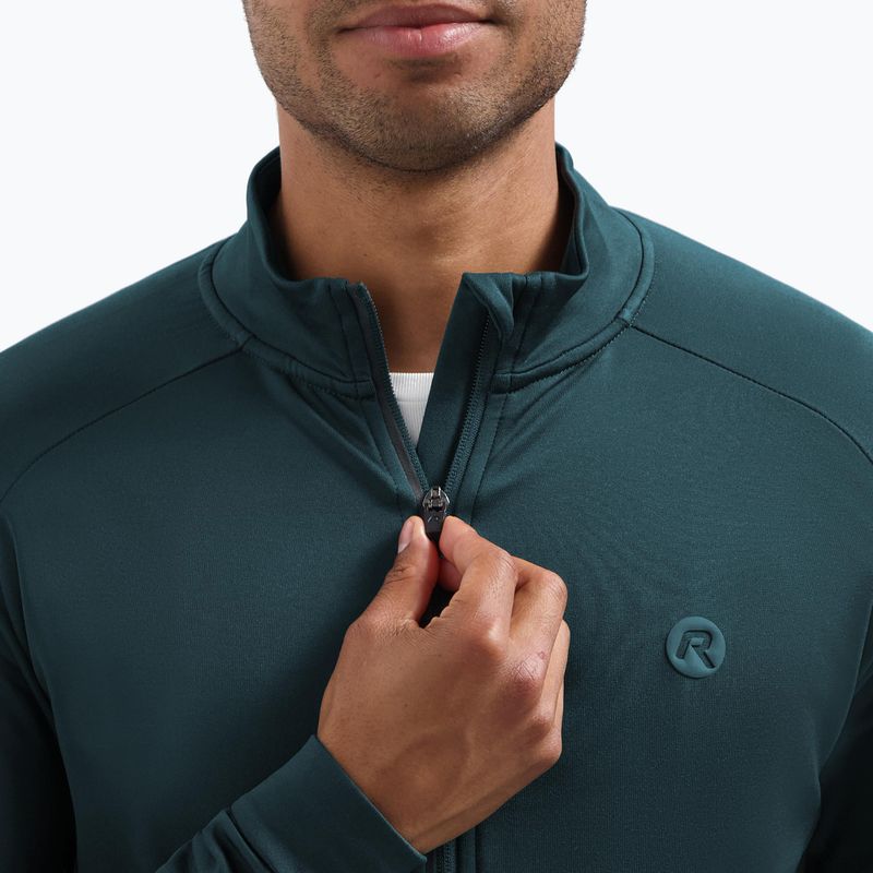 Pánské cyklistické triko Longsleeve Rogelli Essential II blue 4