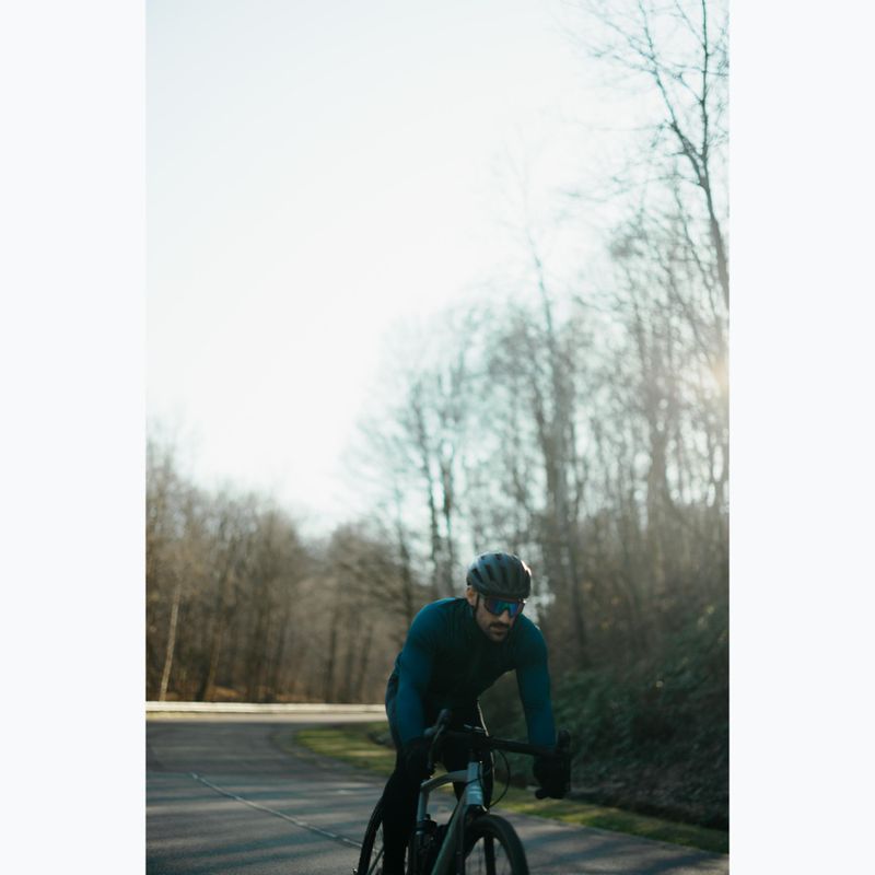 Pánské cyklistické triko Longsleeve Rogelli Essential II blue 10