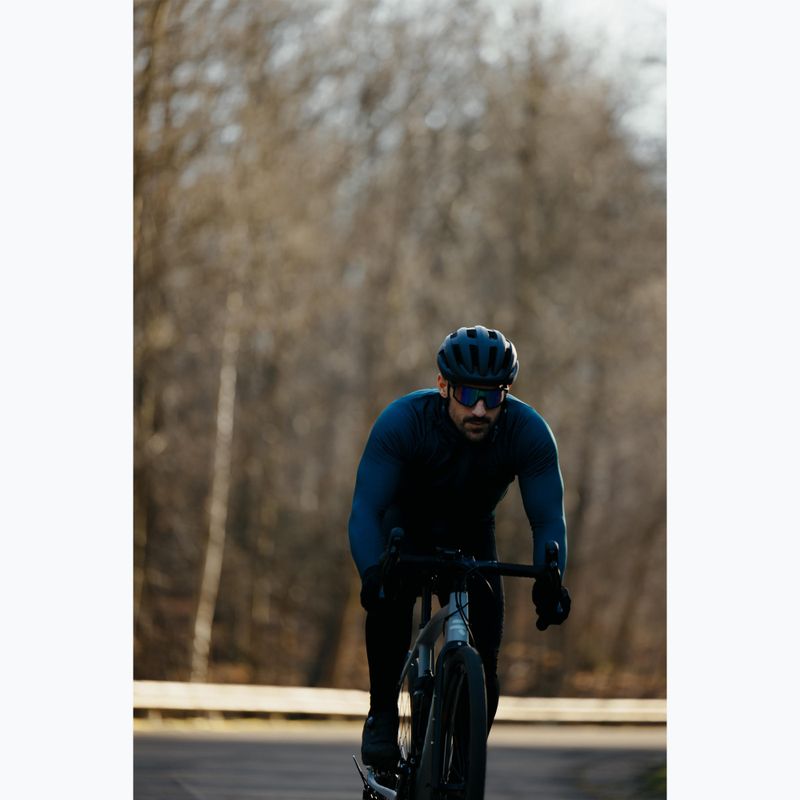 Pánské cyklistické triko Longsleeve Rogelli Essential II blue 11