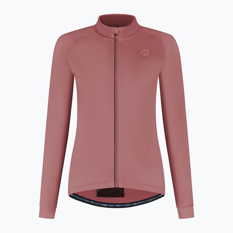 Dámský cyklistický dres Longsleeve Rogelli Essential II chutney 7