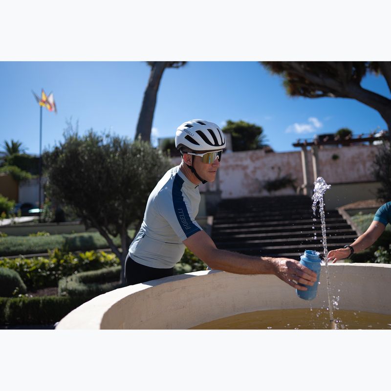 Pánský cyklistický dres Rogelli Explore aqua grey 10