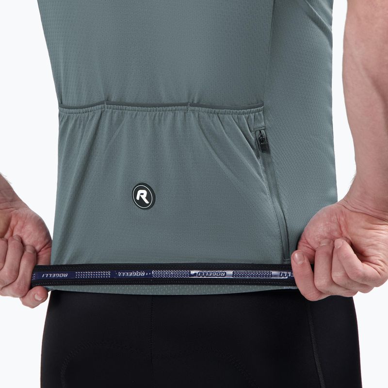 Pánský cyklistický dres Rogelli Essential II grey 4